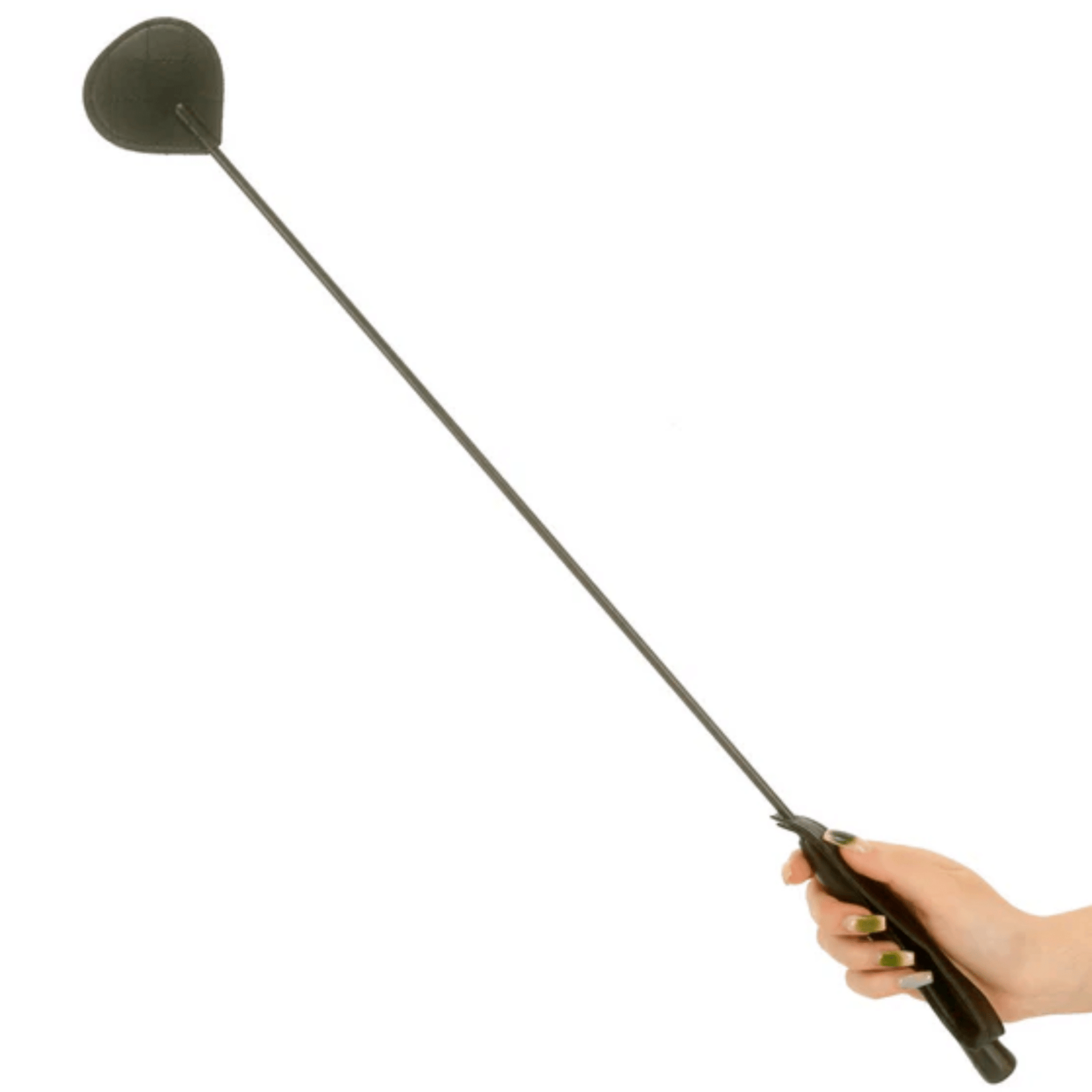 Allure X Play Quilted Crop With Wrist Strap - Bossy Lingerie Boutique