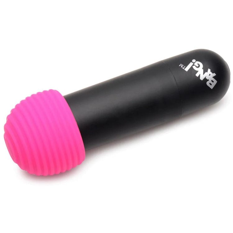 Bang - Rechargeable Bullet With 4 Glow In The Dark Attachments - This powerful rechargeable bullet comes with 4 glow in the dark attachments that each add a uniquely stimulating sensation to the mix! The powerful bullet itself has 7 different vibration patterns and is fully rechargeable.