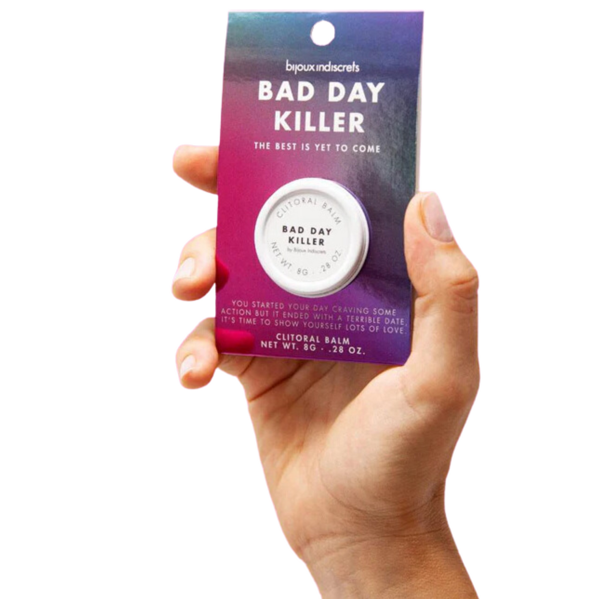 Bijoux Indiscrets Bad Day Killer Clitoral Balm Clitoral Balm that warms and tingles up to 30 minutes  for external use only