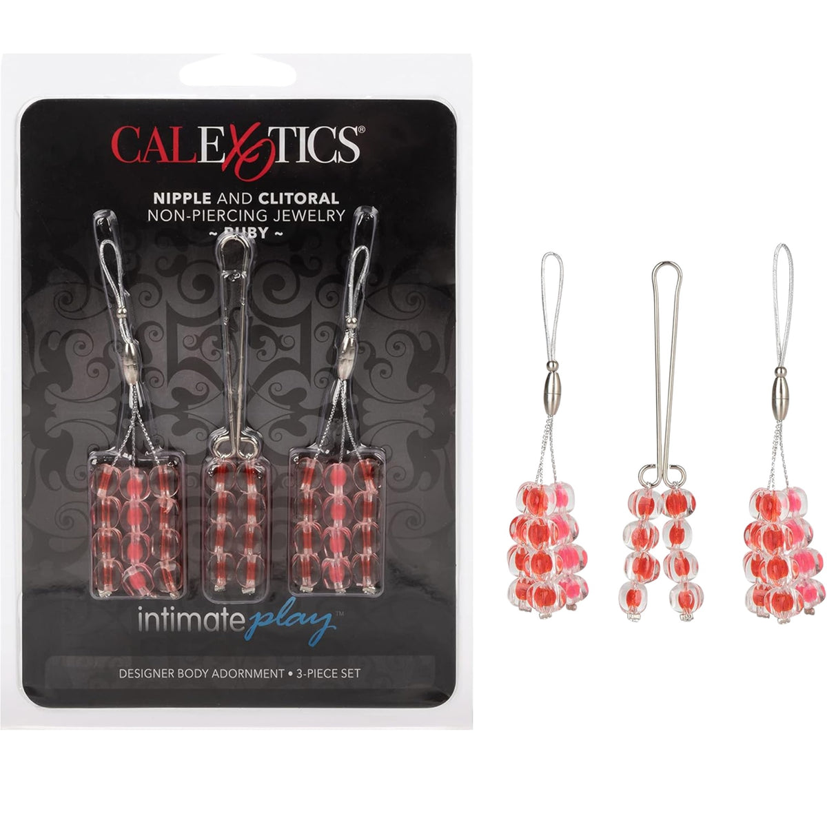 Calexotics Beaded Nipple And Clitoral Jewellery Set