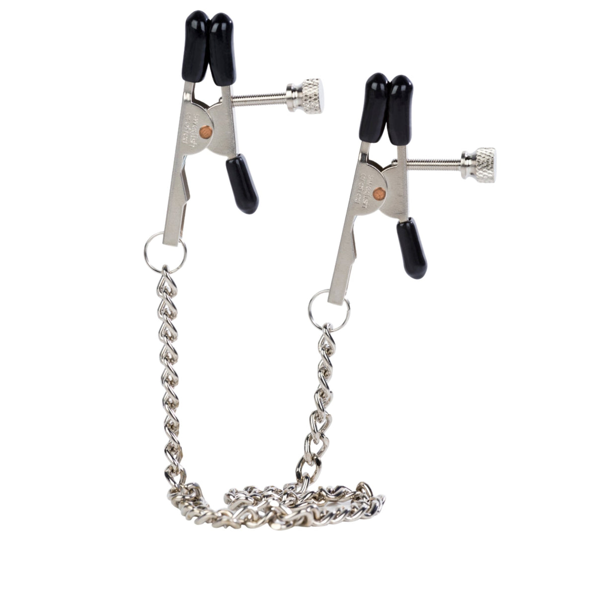 Calexotics Easy to use Bull Nose Nipple Clamps. Fully adjustable.