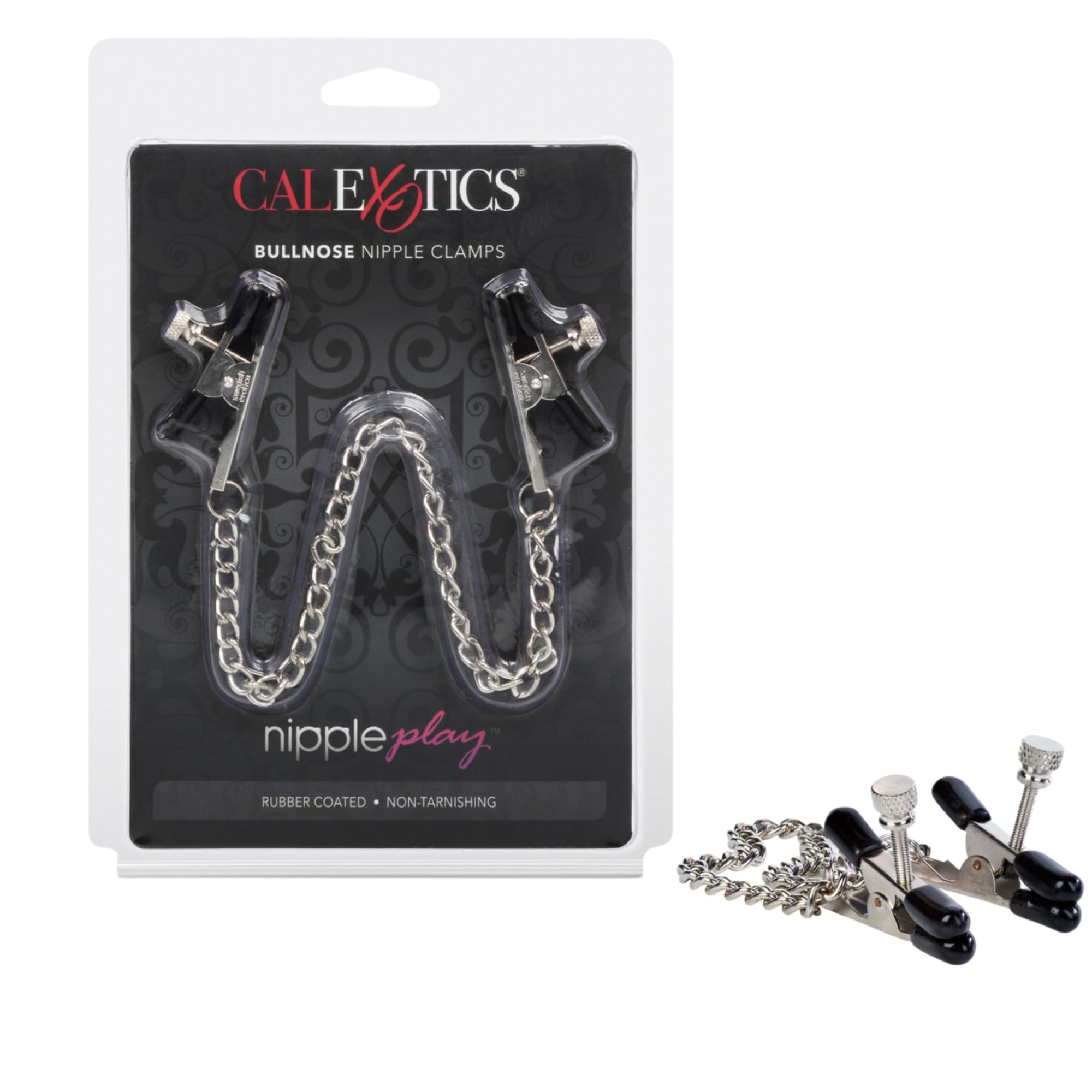 Calexotics Easy to use Bull Nose Nipple Clamps.