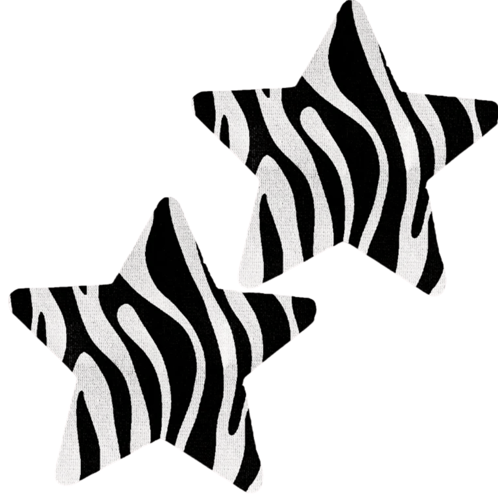 Glitter Lingerie Stripe Star Nipple Pasties - Bossy Lingerie Boutique