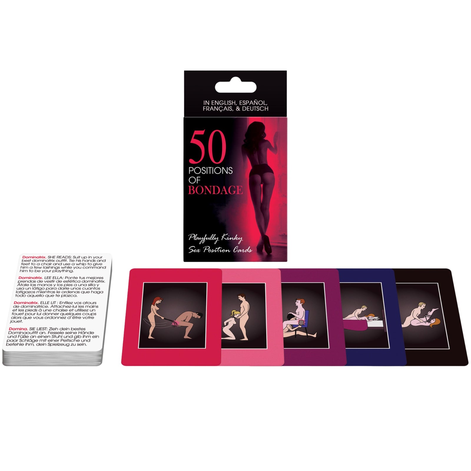 Kheper 50 Positions Of Bondage Sex Cards - Bossy Lingerie Boutique