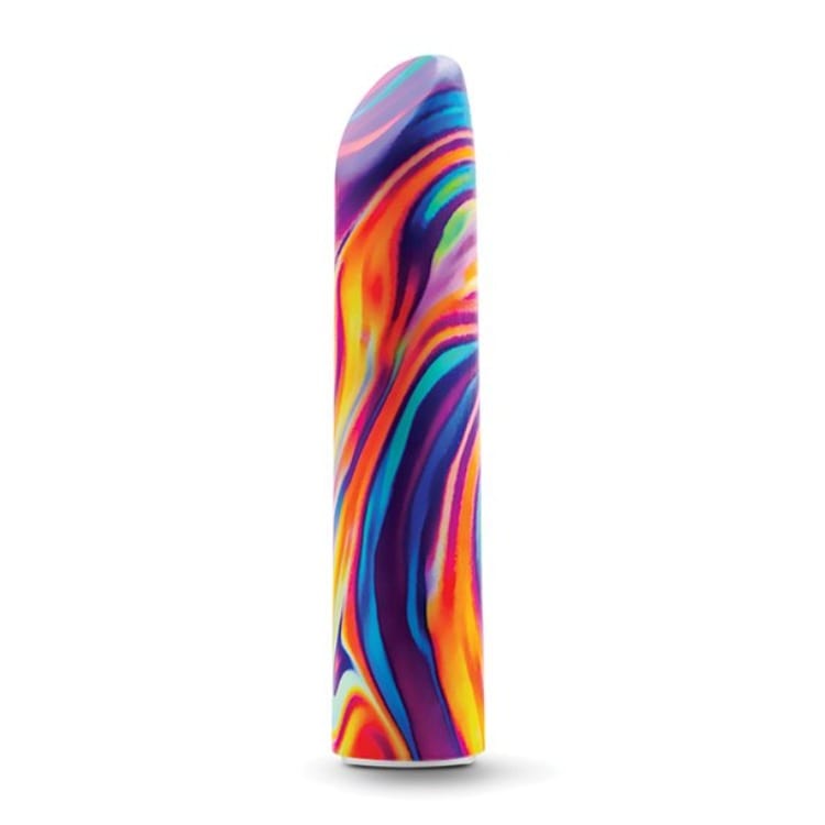 Limited Addiction - Psyche - Power Vibe - Rainbow - Are you ready for your newest addiction? The Limited Addiction Psyche Power Vibe is a colourful and sleek bullet vibrator that delivers 10 deep, rumbly vibrations with the superior Rumble Tech motor!