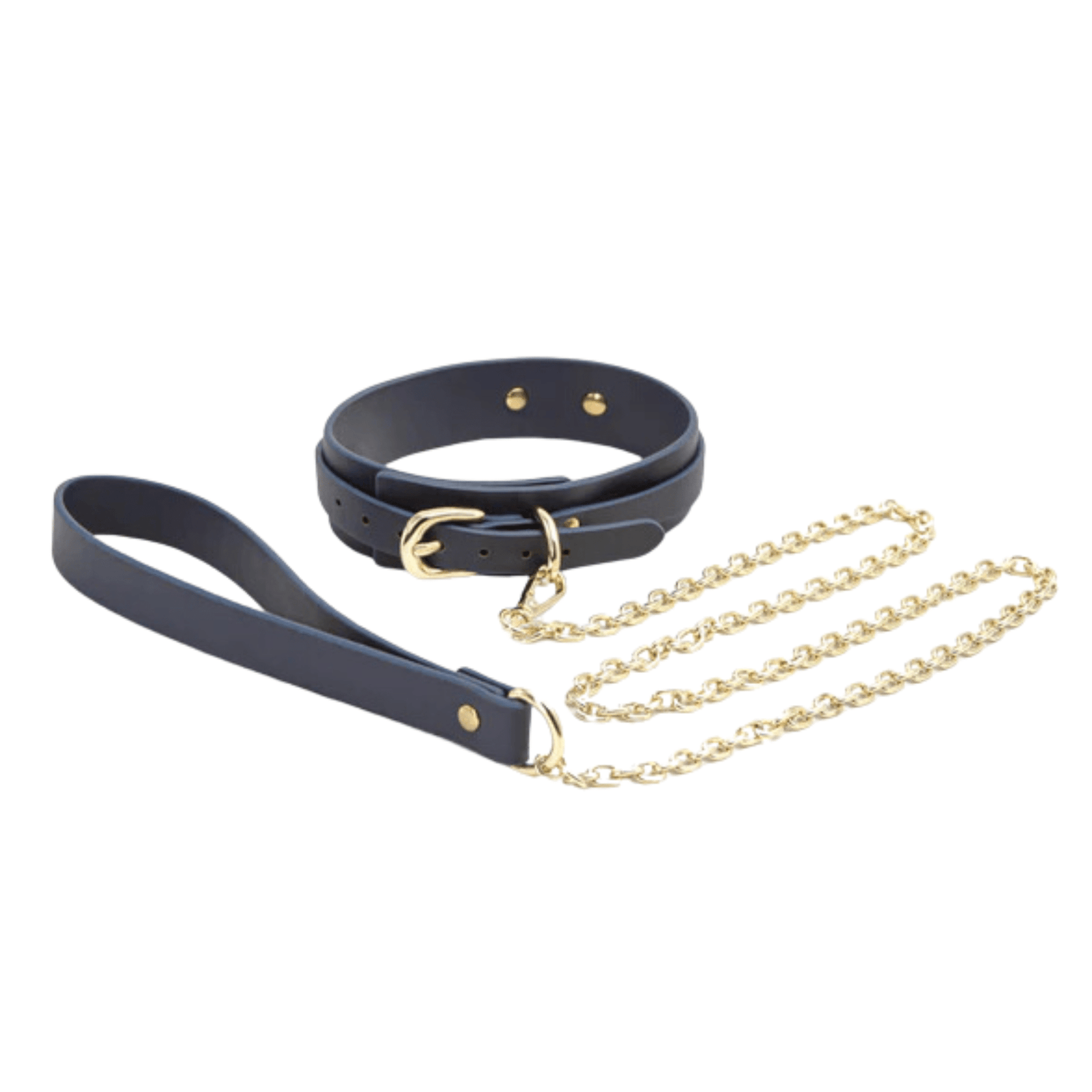 NS Novelties Bondage Couture Collar And Leash Set - Bossy Lingerie Boutique