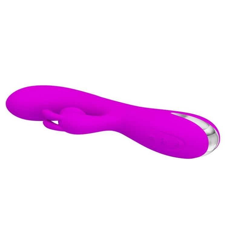 Pretty Love Sam Come Hither Sucking Rabbit - Tease your G-spot with this sucking rabbit vibrator. Silky lifelike material envelopes the vibrator for a soft and sensual stimulation. The 7 functions of vibration and 7 functions of suction will take you into a world of undeniable satisfaction.