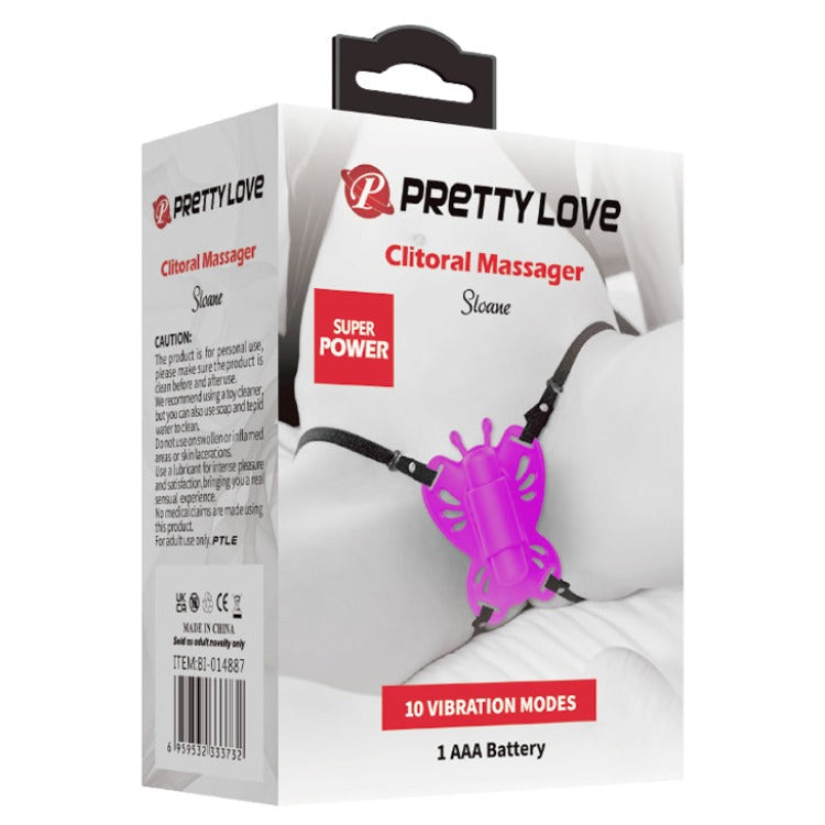 Pretty Love Sloane Battery Powered Clitoral Stimulator - Pretty Love Sloane Battery Powered Clitoral Stimulator – feel alive and invigorate your sex life with powerful, discreet pleasure whenever and wherever you desire.