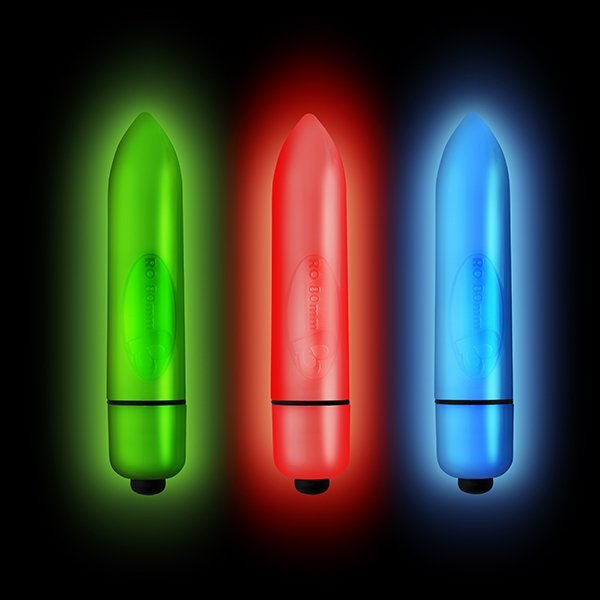 Rocks Off Neon Nights Bullet Vibrator - Bossy Lingerie Boutique