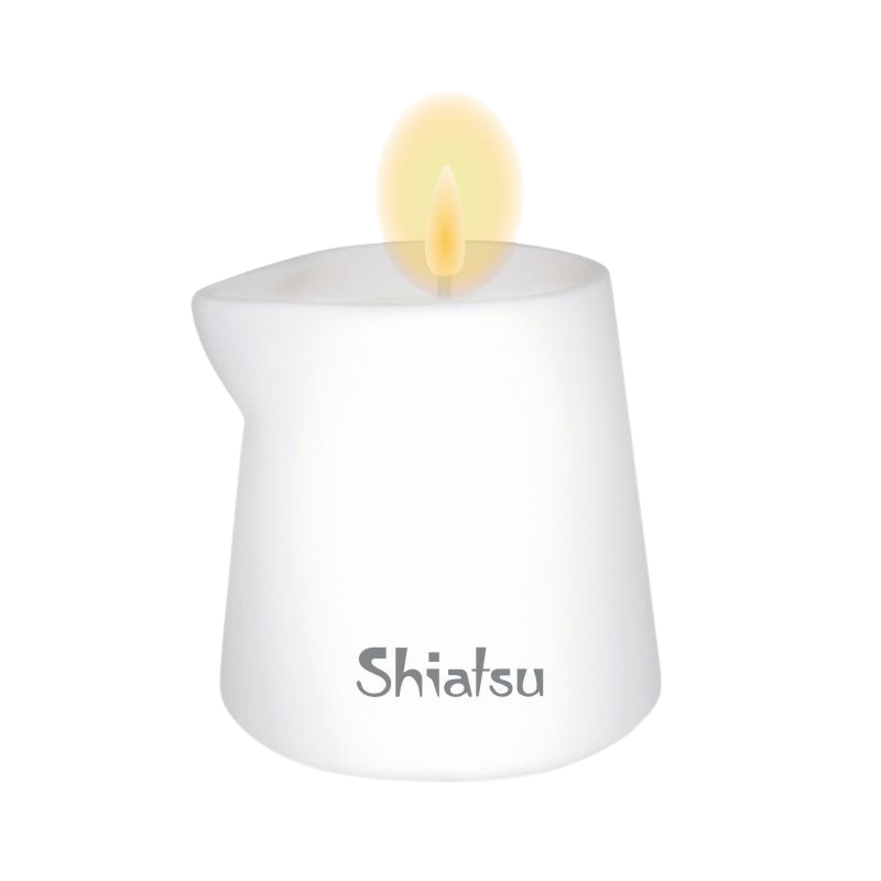 Shiatsu Massage Candle with sensual fragrance.