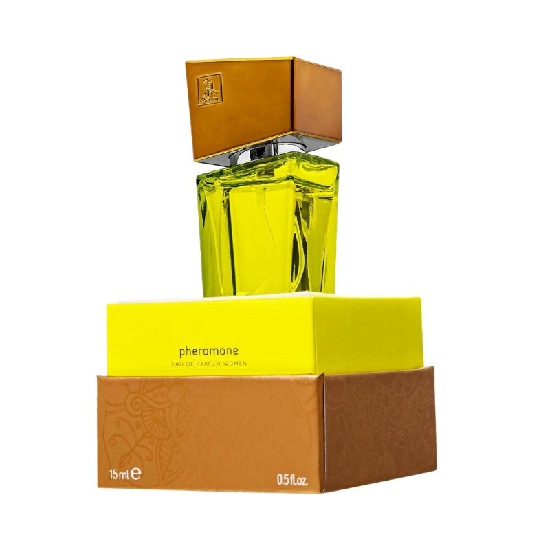 Shiatsu 15ml Lime Pheromone Fragrance for women has been designed to get attention from men. Its a floral fragrance with top notes of mandarin, lemon &amp; bergamot.