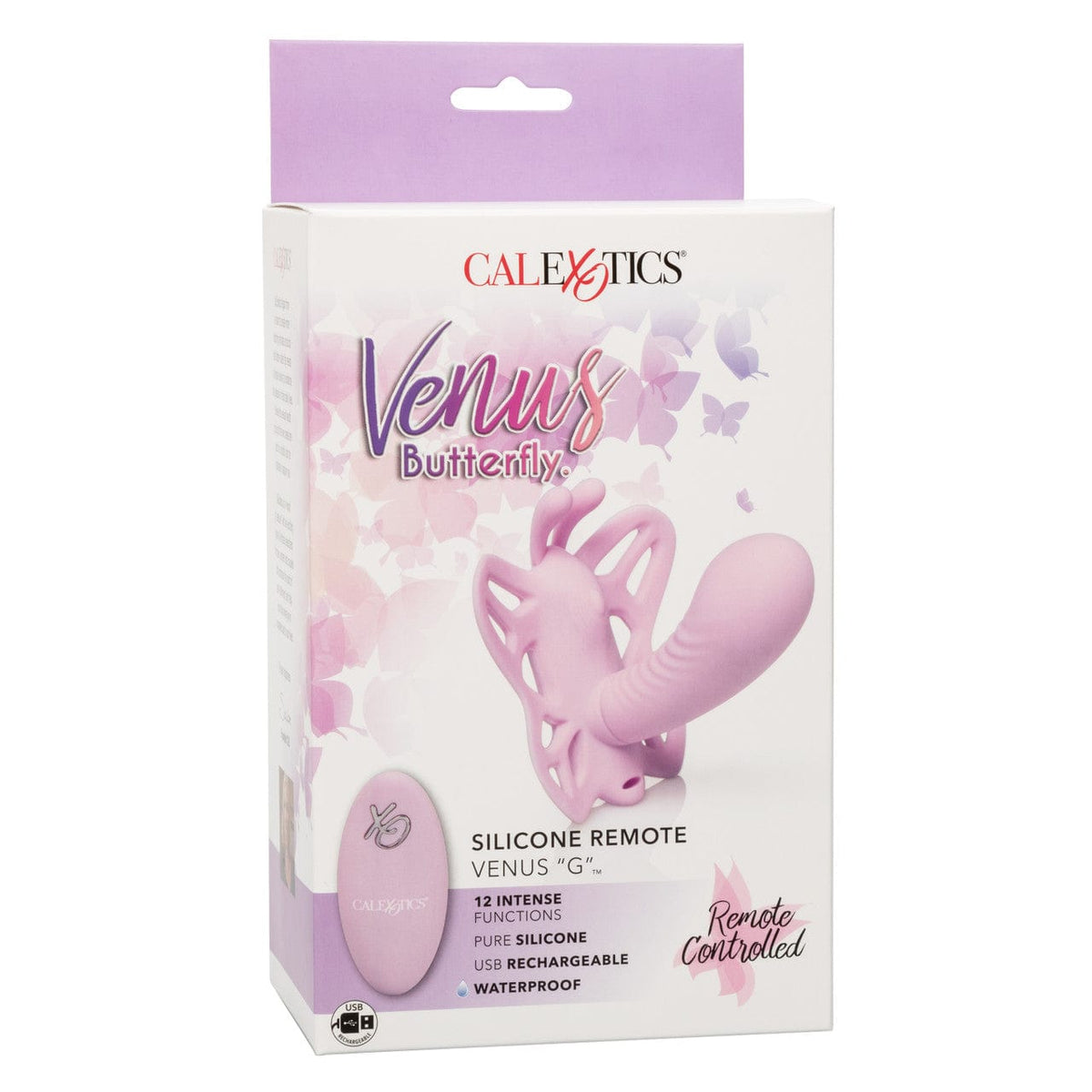 Venus Butterfly Silicone Remote Venus G Spot - Prepare to be thrusted into a world of full-contact stimulation with the Venus Butterfly Silicone Remote Venus “G”! The now world-famous Venus Butterfly Vibrator collection has done it again with an intimately contoured shape, pliable G-spot Massager and 12 intense functions of vibration.