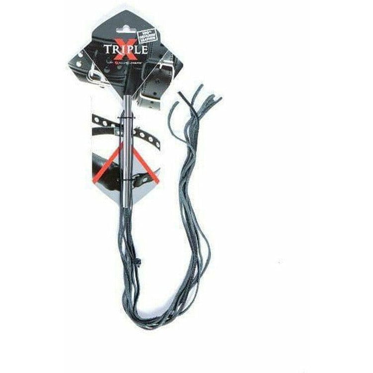 Genuine Leather Bondage Whip - Bossy Lingerie Boutique