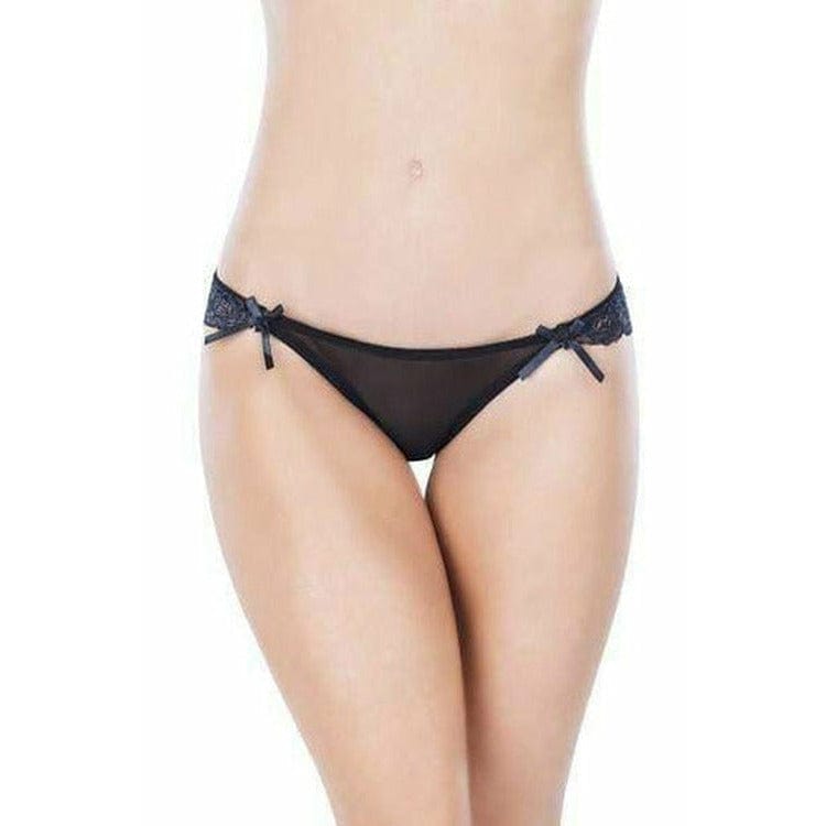 CROTCHLESS LACE PANTY (O/S,PLUS SIZE).