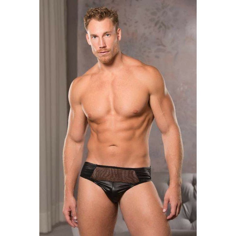 LOW CUT FISHNET BRIEF (L/XL).