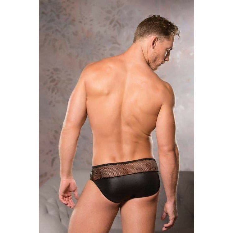 LOW CUT FISHNET BRIEF (L/XL).