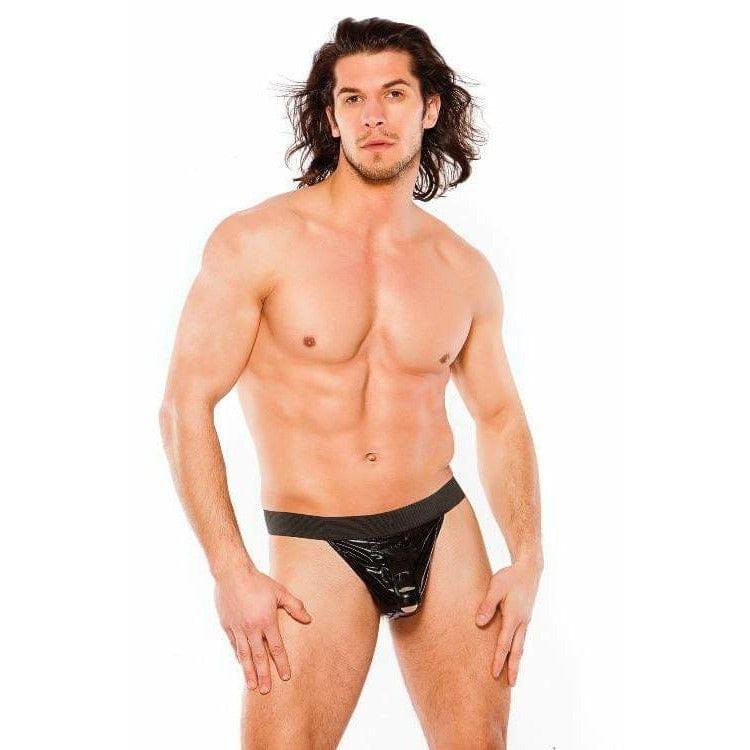 Sexy Wet Look Thong - Bossy Lingerie Boutique