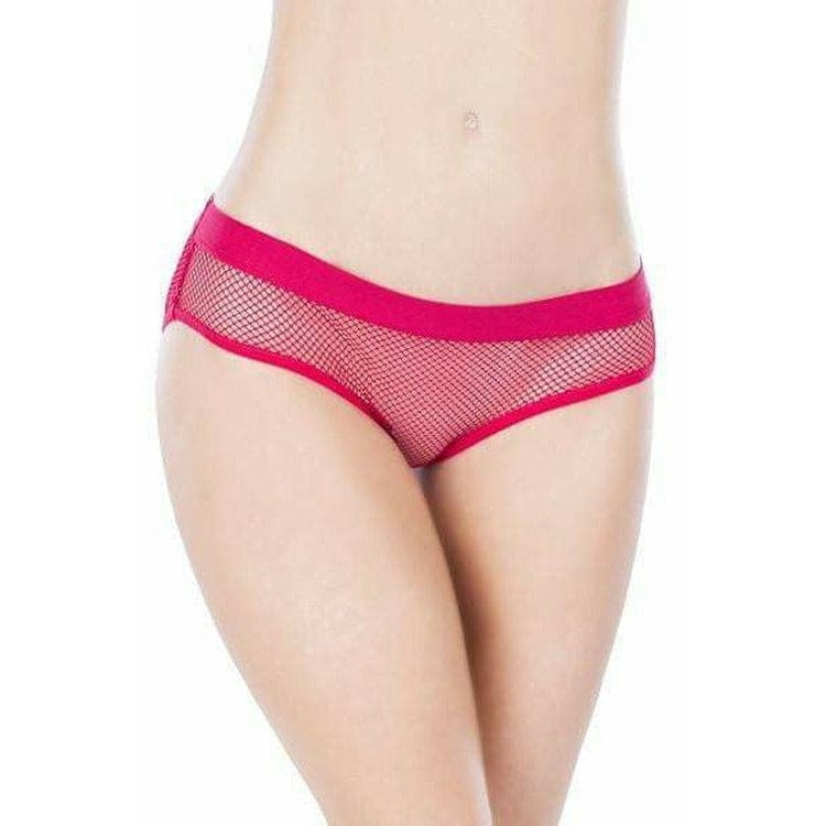 Open Back Fishnet Panty - Bossy Lingerie Boutique