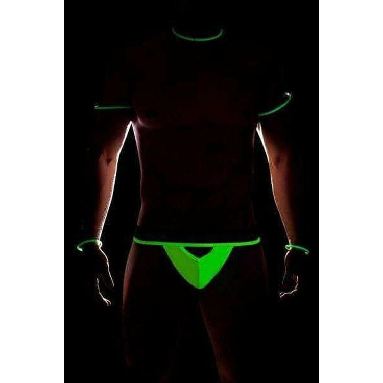 FUN NEON EFFECT THONG (S,M,L).