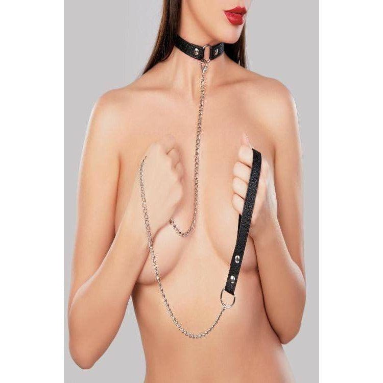 Paramour Collar And Leash - Bossy Lingerie Boutique