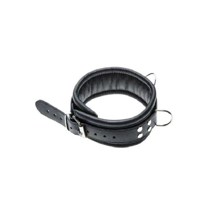 Allure Lingerie Adjustable Leather Bondage Collar