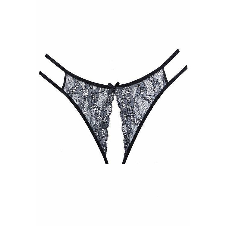 Adore By Allure Love Size Crotchless Lace Panty