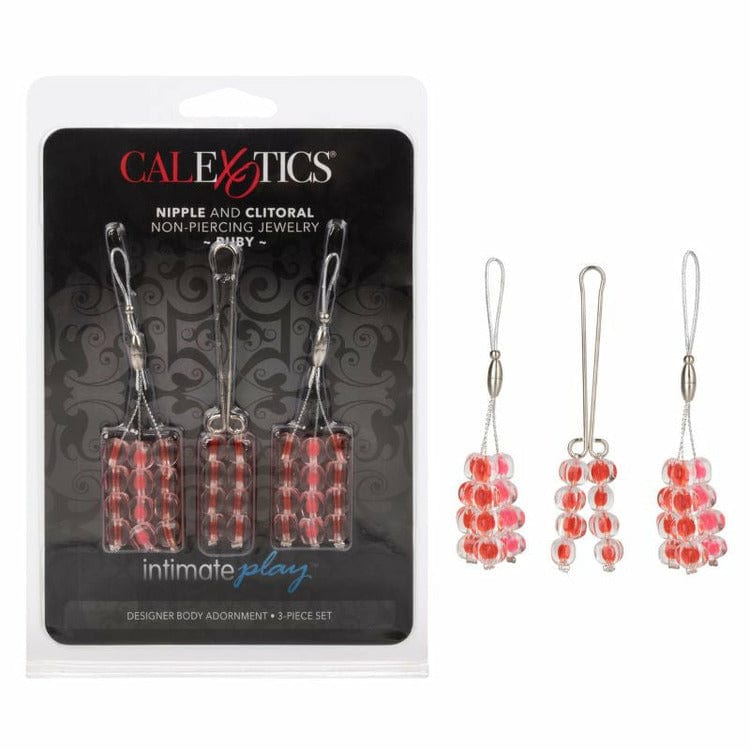 BEADED NIPPLE &amp; CLITORAL JEWELLERY SET