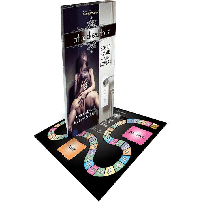 BEHIND CLOSED DOORS BOARD GAME FOR LOVERS.