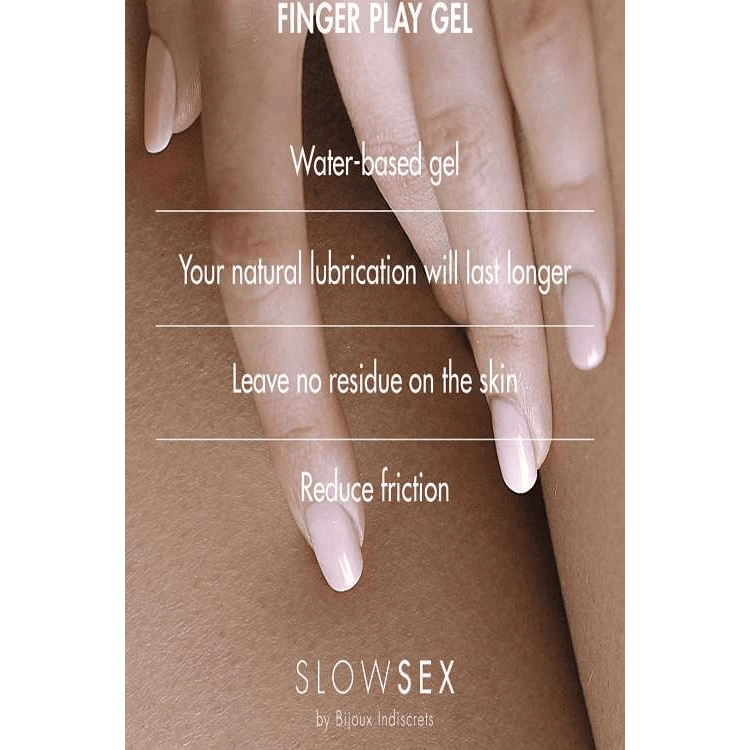 SLOW SEX FINGER PLAY GEL.