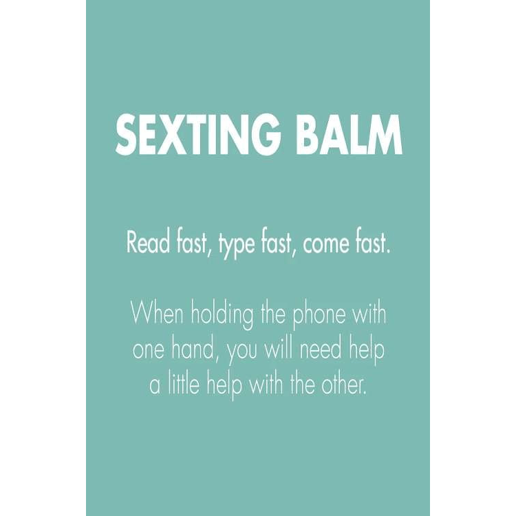 SEXTING CLITORAL BALM.