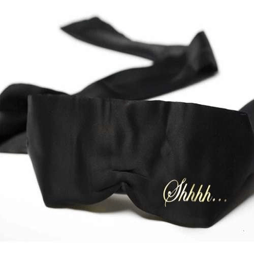 SHHH SATIN BLINDFOLD - Bossy Lingerie Boutique