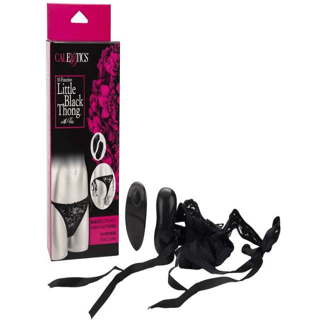 THE LITTLE BLACK VIBRATING THONG (O/S).