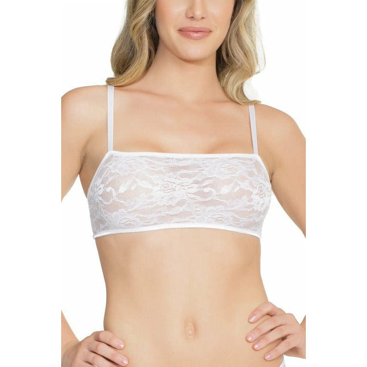 Coquette Delicate White Lace Bralette