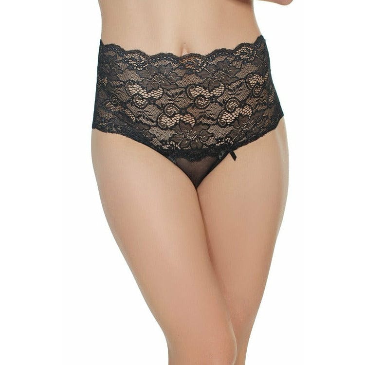 Mesh High Waisted Thong - Bossy Lingerie Boutique