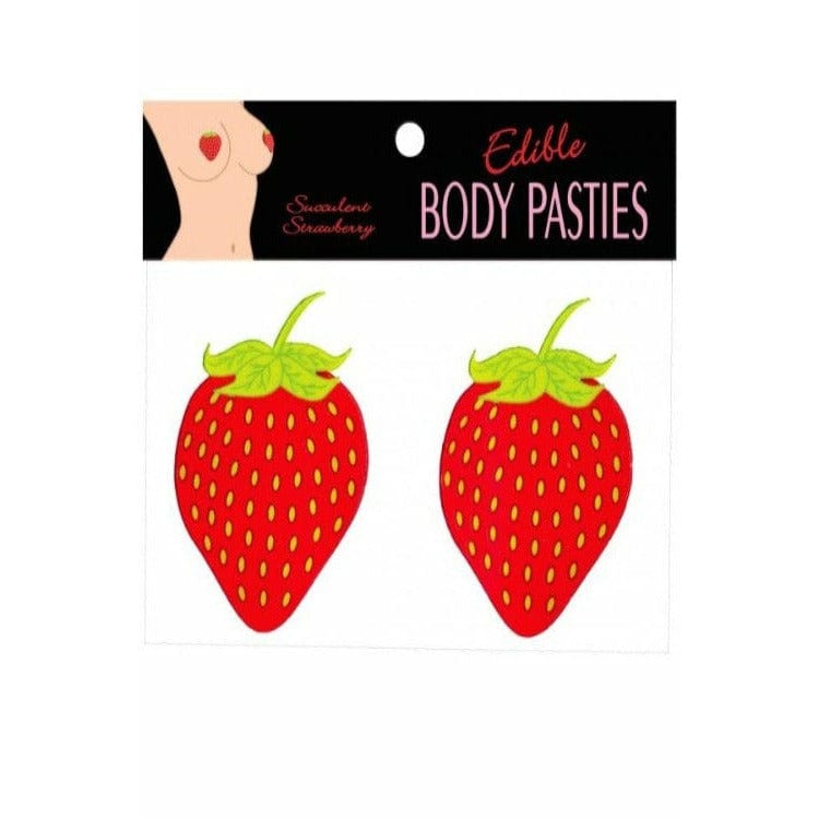 Edible Strawberry Nipples Pasties - Bossy Lingerie Boutique