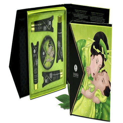 GEISHA&#39;S ORGANICA EXOTIC GREEN SECRETS GIFT SET.