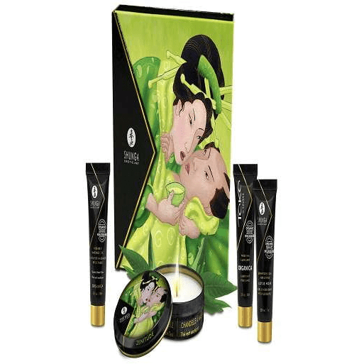 GEISHA&#39;S ORGANICA EXOTIC GREEN SECRETS GIFT SET.