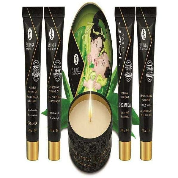 GEISHA&#39;S ORGANICA EXOTIC GREEN SECRETS GIFT SET.