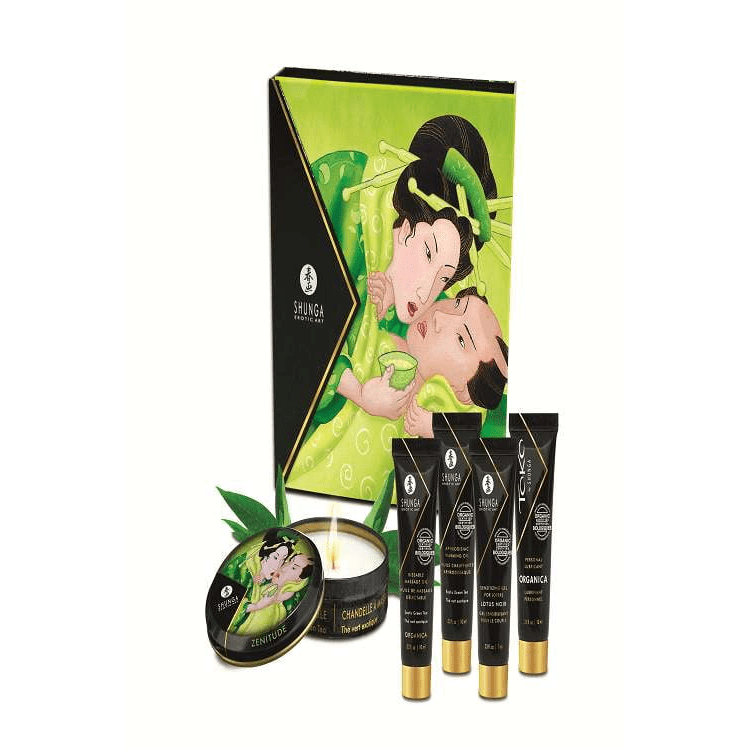 GEISHA&#39;S ORGANICA EXOTIC GREEN SECRETS GIFT SET.