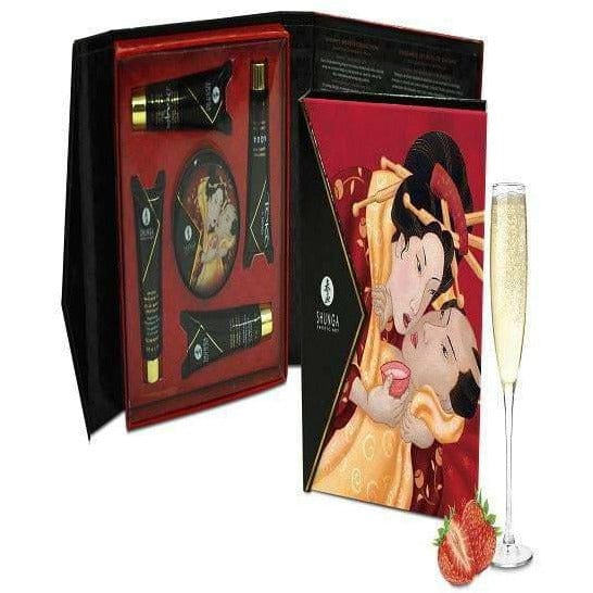 Geisha's Sparkling Strawberry Secrets Gift Set - Bossy Lingerie Boutique