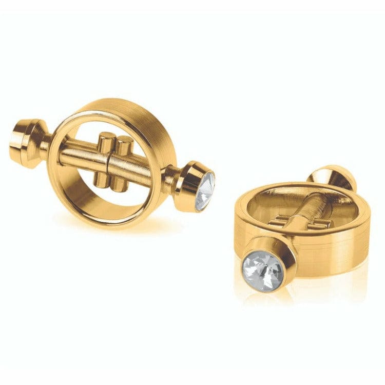 Gold Fetish Fantasy Magnetic Nipple Clamps