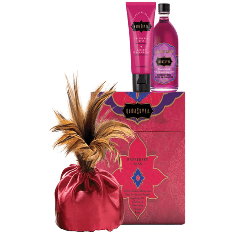 RASPBERRY KISS TREASURE TROVE GIFT SET.