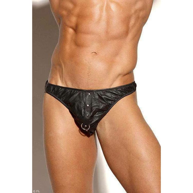 Fetish Leather Thong - Bossy Lingerie Boutique