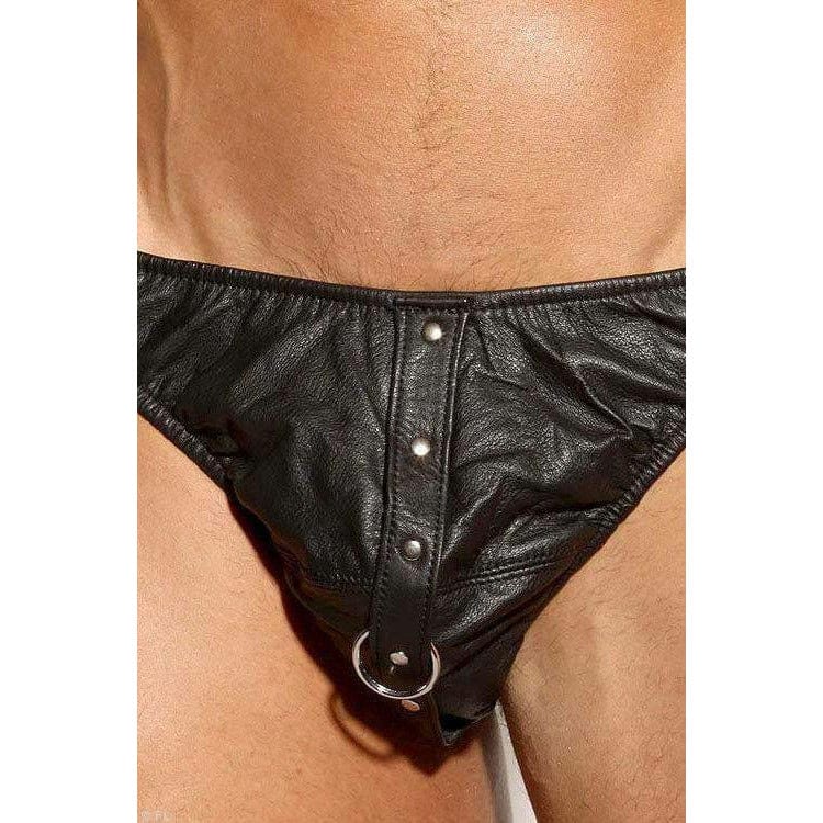 Fetish Leather Thong - Bossy Lingerie Boutique