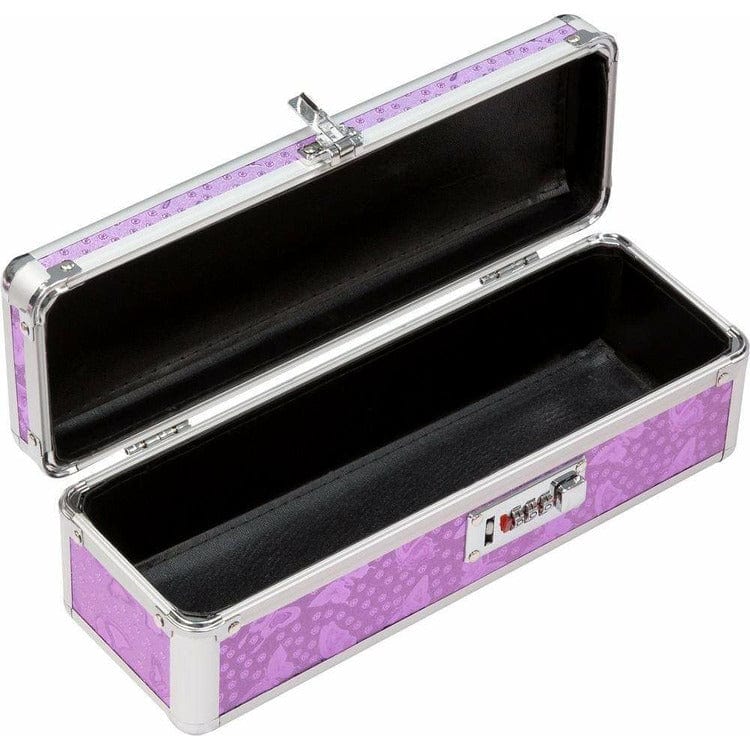 Lockable Small Violet Toy Chest - Bossy Lingerie Boutique