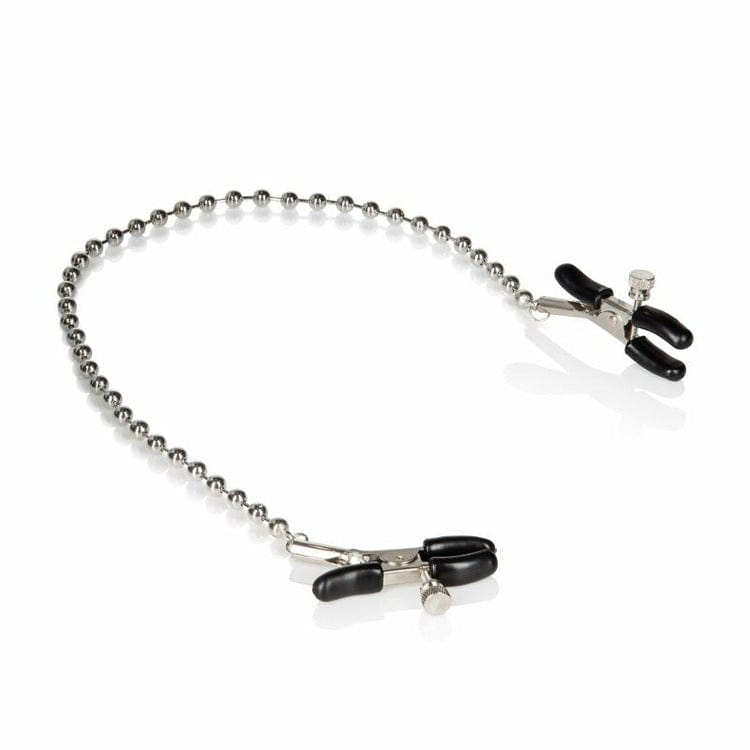 Nipple Play Silver Beaded Nipple Clamps