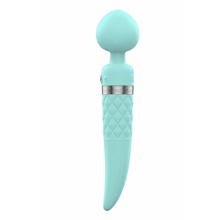 Sultry Teal Dual Ended Massager Wand - Bossy Lingerie Boutique