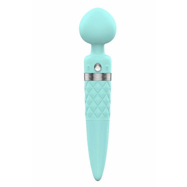 Sultry Teal Dual Ended Massager Wand - Bossy Lingerie Boutique