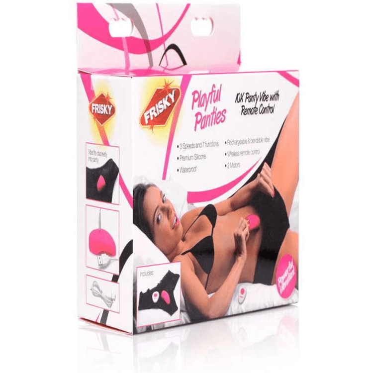 Remote Control Playful Vibrating Panty - Bossy Lingerie Boutique