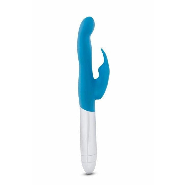 PLAY WITH ME JELLY BEAN BLUE RABBIT VIBRATOR - Bossy Lingerie Boutique